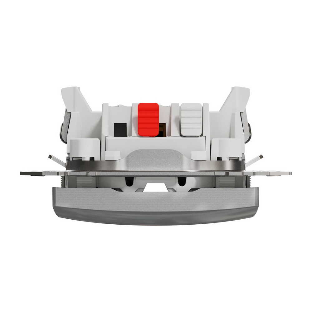 Кнопка на 2 напрямки Schneider Sedna Design алюміній ( SDD113116 )